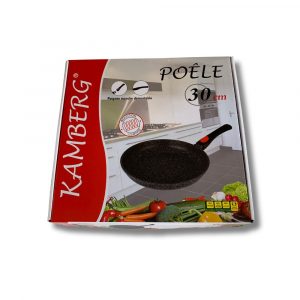 Poêle Kamberg en revêtement pierre