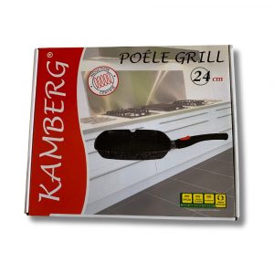 Poêle grill revêtement pierre