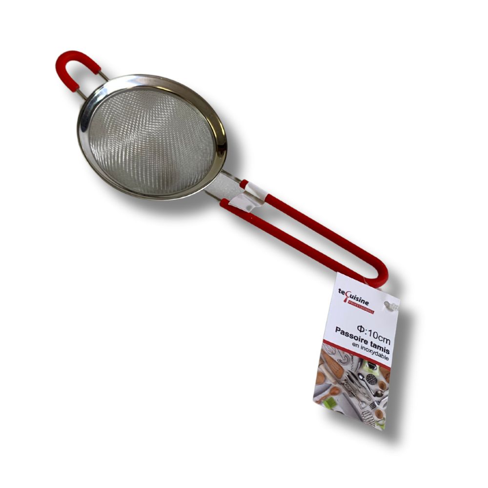 Passoire tamis 10cm rouge Passoire tamis 10cm rouge