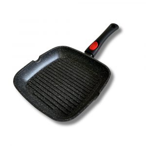 Poêle grill revêtement pierre