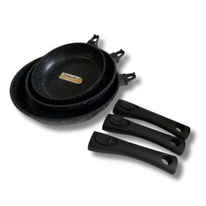 Série 3 poêles BlackStone Te Cuisine Professionnel (20/24/28 cm)